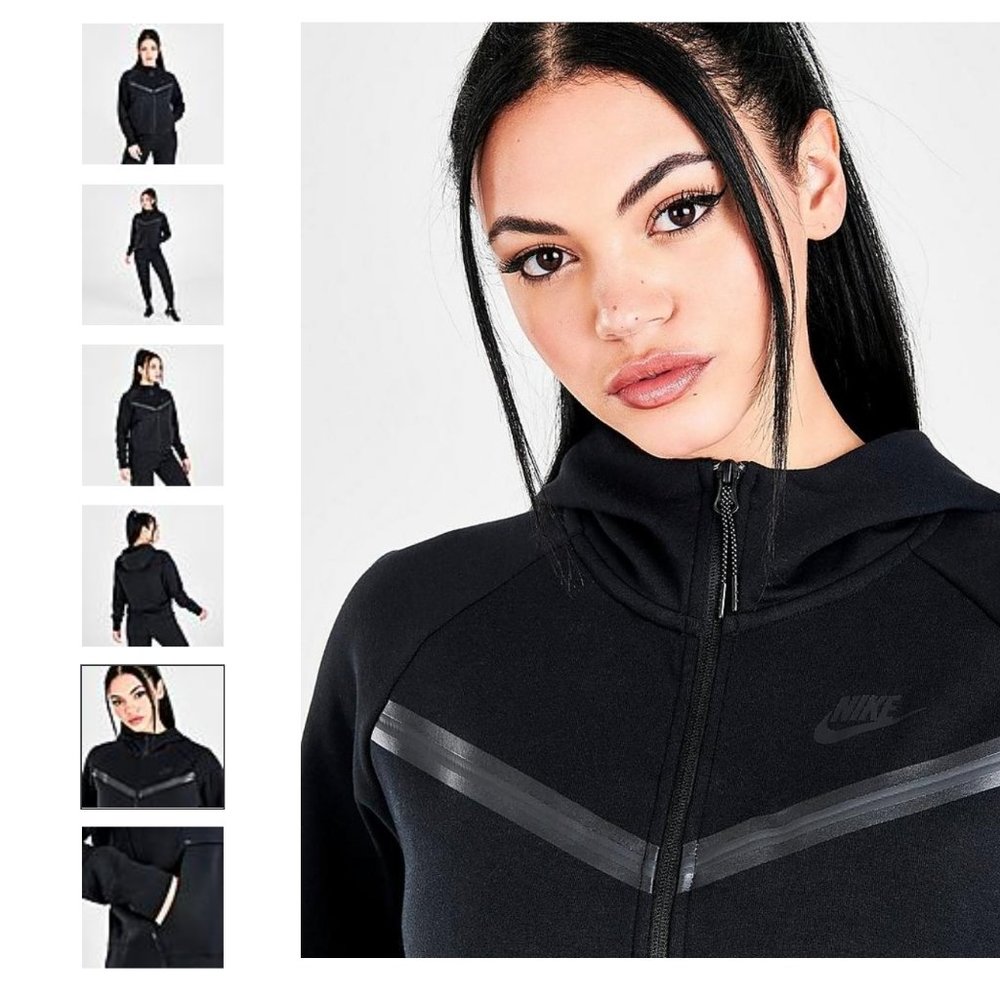 Nike Women's Sportswear Tech Fleece Windrunner Full-Zip Hoodie